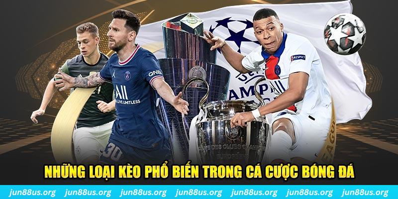 các loại kèo trong cá cược bóng đá