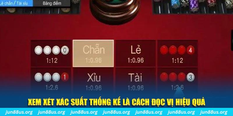 Đọc Vị Xóc Đĩa Jun88 - Bí Quyết Thắng Lớn Mỗi Ngày 2 Xem xét xác suất thống kế là cách đọc vị xóc đĩa hiệu quả