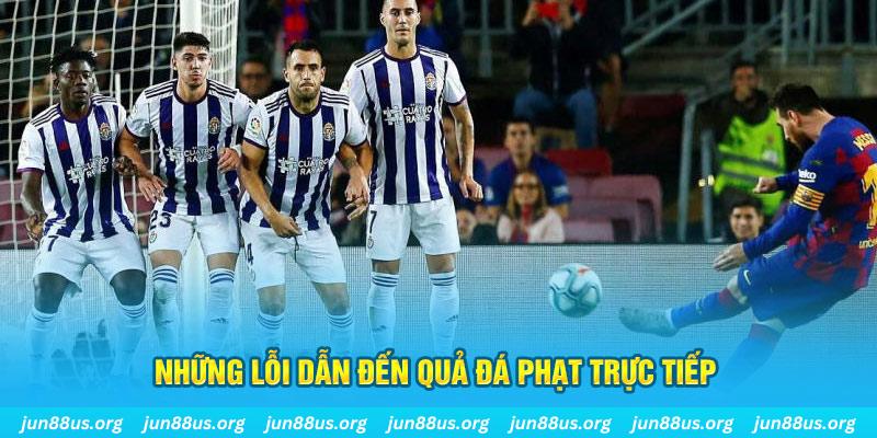 Khám Phá Chi Tiết Luật Đá Phạt Trực Tiếp Trong Bóng Đá 2 Những lỗi dẫn đến quả đá phạt trực tiếp