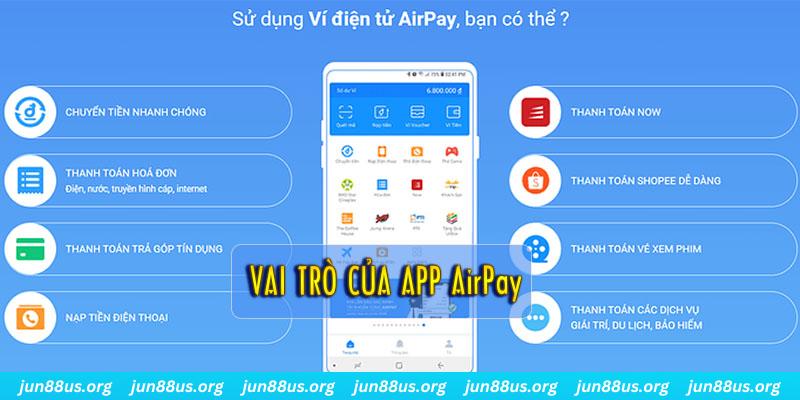 Sử Dụng AirPay - Biện Pháp Thanh Toán Tối Ưu 2 Vai trò thực tiễn cực hữu ích trong việc thanh toán